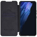 Кожаный чехол Nillkin Qin Pro Leather Case Черный для Samsung Galaxy S22 Plus(#3)