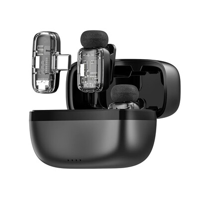 Беспроводной петличный микрофон с шумоподавлением WiWU Wi-WM008(4)