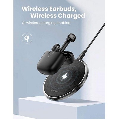 Bluetooth наушники UGREEN WS105-80653, HiTune T2 Low Latency True Wireless Earbuds, белые(5)