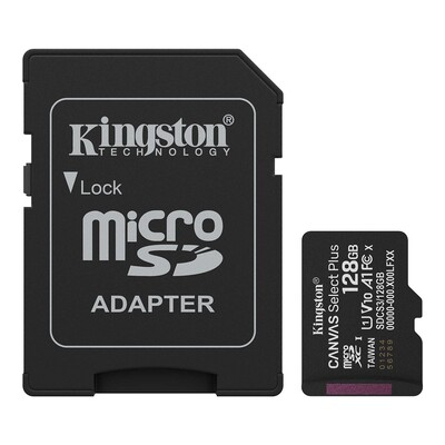 Карта памяти microSDXC UHS-I U1 Kingston Canvas Select Plus 128GB(1)