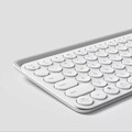 Беспроводная клавиатура Xiaomi MiiiW Keyboard Bluetooth Dual Mode (MWBK01), белая(#2)