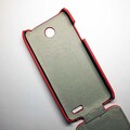 Кожаный чехол Armor Case Red для Lenovo IdeaPhone A516(#4)