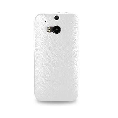 Кожаный чехол Melkco Leather Case White LC для HTC One M8(2)
