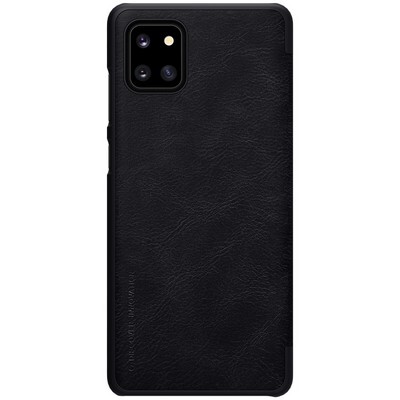 Кожаный чехол Nillkin Qin Leather Case Черный для Samsung Galaxy Note 10 Lite(2)