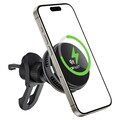Автомобильный магнитный держатель с беспроводной зарядкой Acefast D66 Qi2 25W magnetic wireless charging holder with cooler(#2)