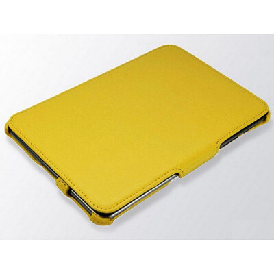 Кожаный чехол Armor Case Yellow для Samsung Galaxy Note 10.1 N8000(1)