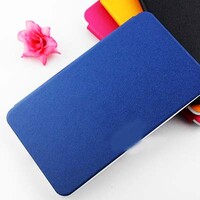 Полиуретановый чехол Book Case Blue для Alcatel One Touch POP 8 P320X