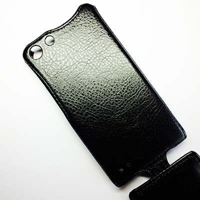 Кожаный чехол Abilita Leather Case Black для Huawei Ascend G6(4)