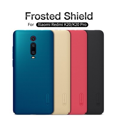 Пластиковый чехол с подставкой Nillkin Super Frosted Shield Красный для Xiaomi 9T\ K20\ K20 Pro(5)