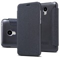 Полиуретановый чехол Nillkin Sparkle Leather Case Black для Meizu M2 mini(#3)
