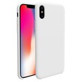 Чехол бампер Nillkin Flex Pure Case Белый для Apple iPhone Xs(#2)