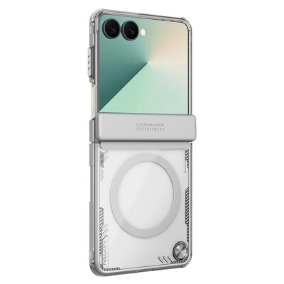 Магнитная накладка Nillkin Iceblade Magnetic Case серый для Samsung Galaxy Z Flip 7(2)