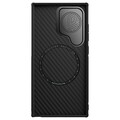 Магнитная накладка Nillkin CarboProp Magnetic Case Черная для Samsung Galaxy S24 Ultra(#2)