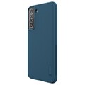 Пластиковый чехол Nillkin Super Frosted Shield Pro Синий для Samsung Galaxy S22(#3)