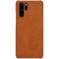 Кожаный чехол Nillkin Qin Leather Case Коричневый для Huawei P30 Pro(#2)