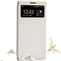 Полиуретановый чехол Nillkin Sparkle Leather Case White для Lenovo Vibe Z K910