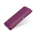 Кожаный чехол Melkco Leather Case Purple LC для Sony Xperia M/C1905 Dual(#3)