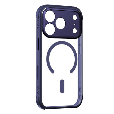 Защитный чехол Momax CaseFORM Air Magnetic Case синий для Apple iPhone 17 Pro Max(2)