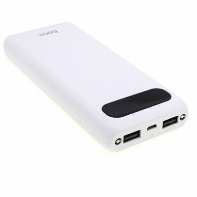 Внешний аккумулятор HOCO B20A- 20000 mAh Power Bank Белый(2)