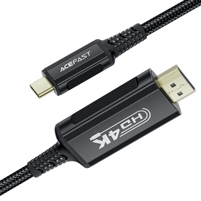 Видео кабель ACEFAST C1-10 USB-C to HDTV 4K 1.8 метра(3)