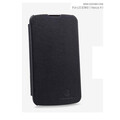 Кожаный чехол книга Nillkin Leather Series Black для LG E960 Nexus 4(#1)