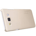 Пластиковый чехол Nillkin Super Frosted Shield Gold  для Samsung Galaxy A5(#1)