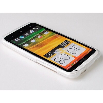Силиконовый чехол накладка Jekod White для HTC One X(4)