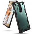 Чехол бампер Ringke Fusion X Series прозрачно-черный для OnePlus 8 Pro(#1)