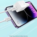 Baseus GaN5 Fast Charger (mini) 1C 30W  (With: Baseus Dynamic 3 Series Fast Charging Data Cable Type-C to Type-C 100W 1m Cluster) P10110902213-00 белый(#4)