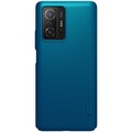 Пластиковый чехол с подставкой Nillkin Super Frosted Shield Синий для Xiaomi 11T /11T Pro(#1)