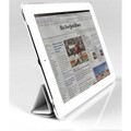 Кожаный чехол Jisoncase Smart Leather Case White для Apple iPad 4(#3)