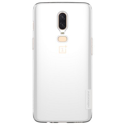 Силиконовый чехол Nillkin Nature TPU Case Прозрачный для OnePlus 6(1)