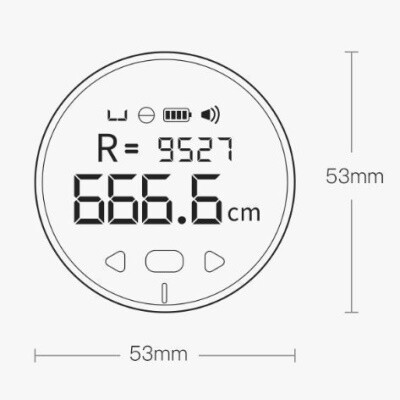 Рулетка-линейка электронная Xiaomi DUKA Small Q Electronic Ruler(4)