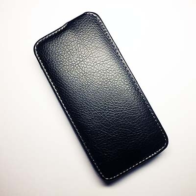 Кожаный чехол Armor Case Black для Lenovo IdeaPhone A516(1)