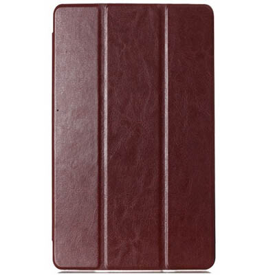 Полиуретановый чехол Book Cover Case Brown для Sony Xperia Tablet Z3 Compact(1)