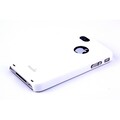Пластиковый чехол накладка Moshi White для Apple iPhone 4/4S(#1)