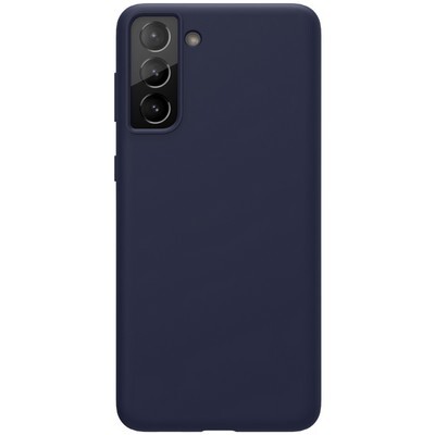 Силиконовый чехол-накладка Nillkin Flex Pure Case Синий для Samsung Galaxy S21 Plus(1)