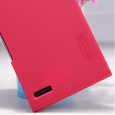 Пластиковый чехол Nillkin D-Style Matte Red для Huawei Ascend P6(2)