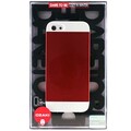 Пластиковый чехол Ozaki О!Coat Wardrobe Black/Red (OC549BK/RD) для Apple iPhone 5/5s/SE(#3)
