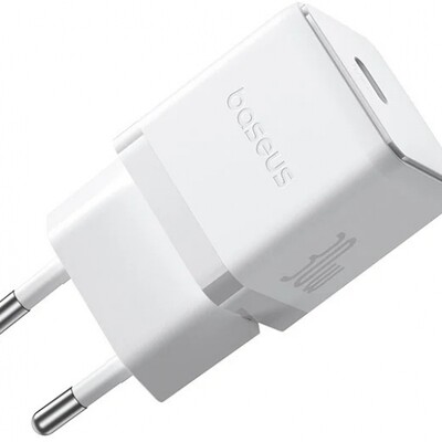 Сетевое зарядное Baseus Palm Fast Charger 1C 30W (P10111605213-00) белое(2)