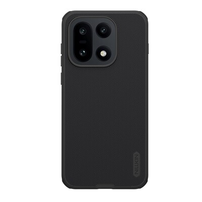 Пластиковый чехол с пластиной Magsafe Nillkin Super Frosted Shield Pro Magnetic Case черный для OnePlus 15(1)