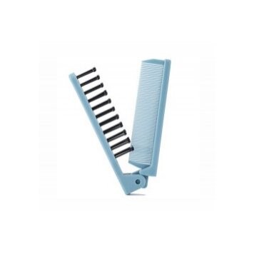 Расческа Jordan & Judy Folding Dual-Purpose Comb голубой (PT006)(3)