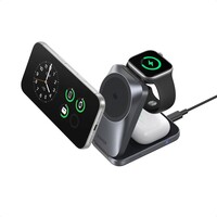 Беспроводная док-станция Anker Prime 3-in-1 Wireless Charging Station MagGo (B25N1)