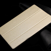 Полиуретановый чехол Book Cover Case Gold для Lenovo Idea Tab S6000