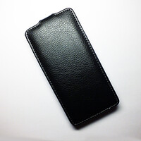 Кожаный чехол Armor Case Black для Alcatel One Touch Idol X 6040