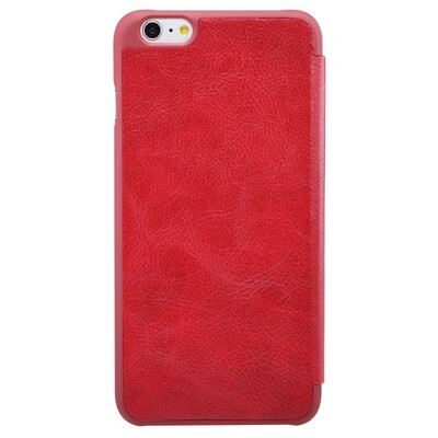 Кожаный чехол Nillkin Qin Leather Case Red для Apple iPhone 6/6s(2)