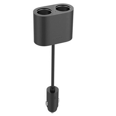 Разветвитель прикуривателя Xiaomi Mi Roidmi Dual Port Converter (ZJQ01RM) черный(3)