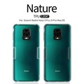 Силиконовый чехол Nillkin Nature TPU Case Серый для Xiaomi Redmi Note 9 Pro(#5)