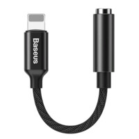 Адаптер Baseus iP Male to 3.5mm Female Adapter L3.5 (CALL3-01) черный