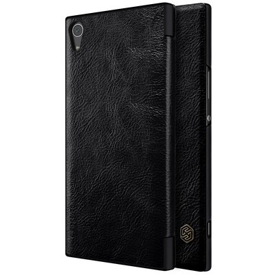 Кожаный чехол Nillkin Qin Leather Case Black для Sony Xperia XA1 Ultra(3)